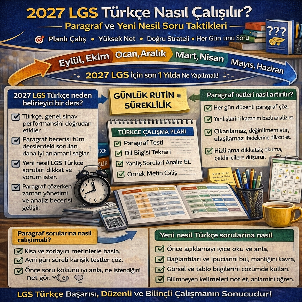 2027 LGS Motivasyonu Nasıl Korunur? Öğrenciler İçin Rehber kapak görseli